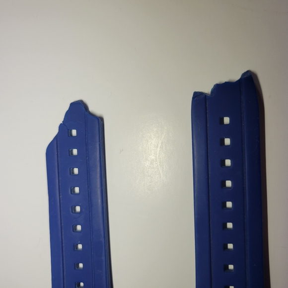 Lot of 2 Daniel steiger renegade rose gold & blue chronograph watch 9346BM PARTS - Picture 8 of 12